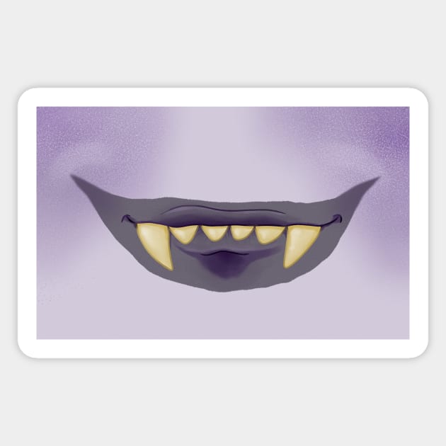 Gamzee Smile Sticker by buzzingRoyalty